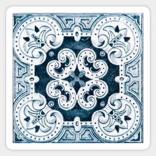 Traditional Portuguese glazed tiles Sticker